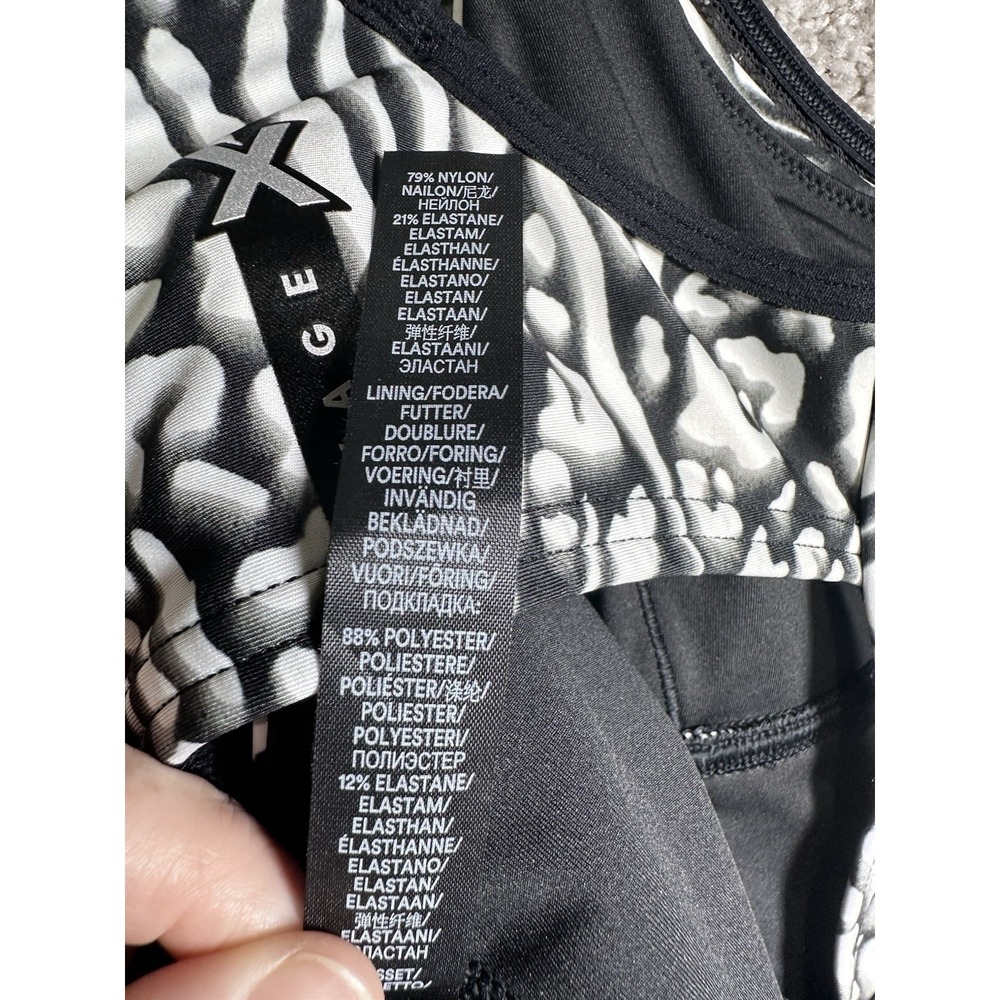 Savage X Fenty 1-On-1 Bodysuit Black Caviar x Instincts Print Fishnet Small NWT - Picture 11 of 11